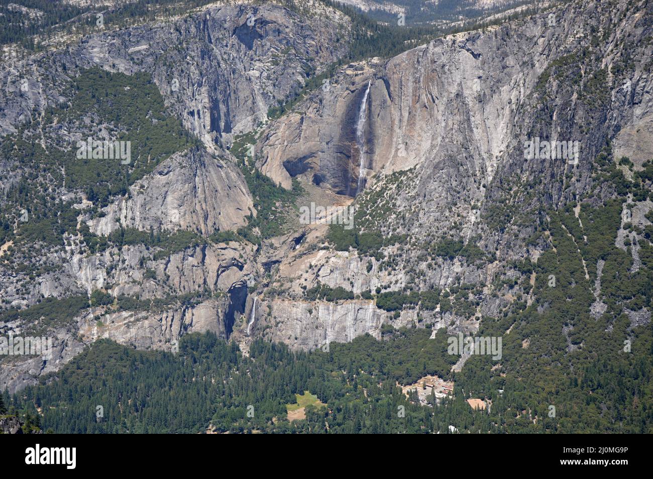 Mountain Landscape in Yosemite National Park, California Stock Photo