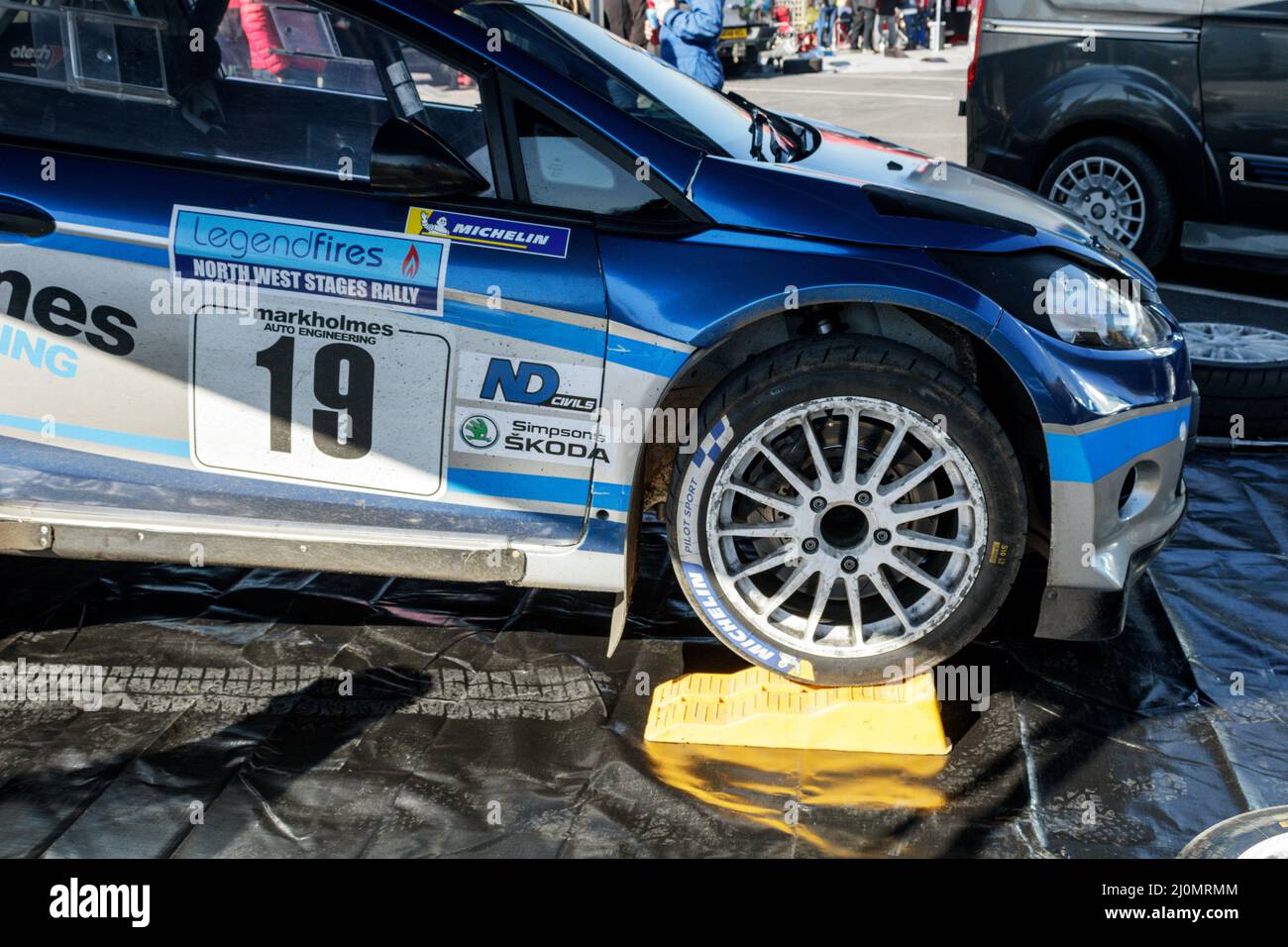 Ford Fiesta S2000. North West Stages Rally 2022 Stock Photo Alamy
