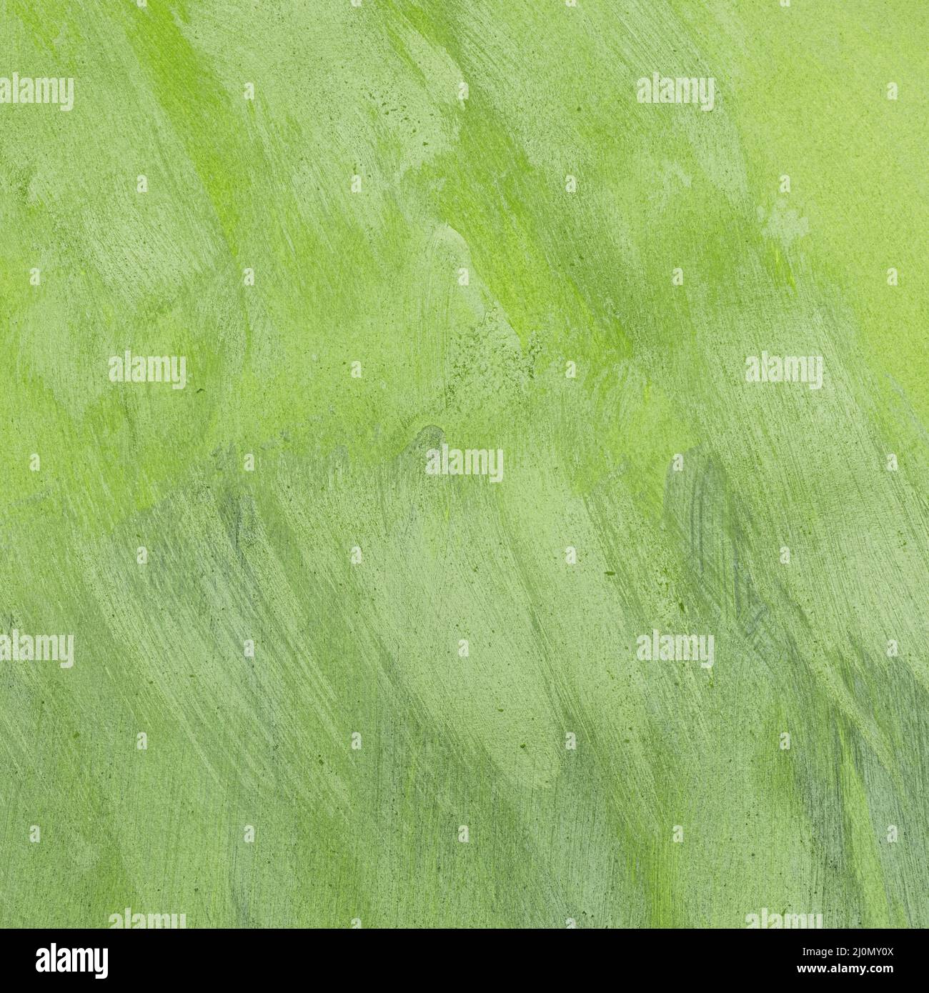 Empty monochromatic green painted background Stock Photo