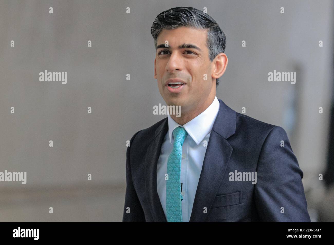 London, UK. 20th Mar, 2022. Rishi Sunak MP, Chancellor of the Exchequer at the BBC for an interview this morning. Credit: Imageplotter/Alamy Live News Stock Photo