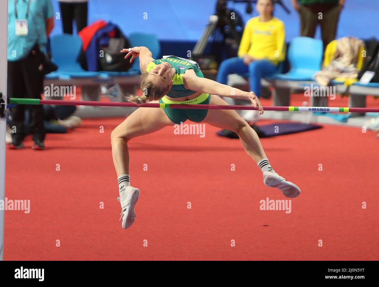 Eleanor PATTERSON of Australia, Final High Jump Women during the World