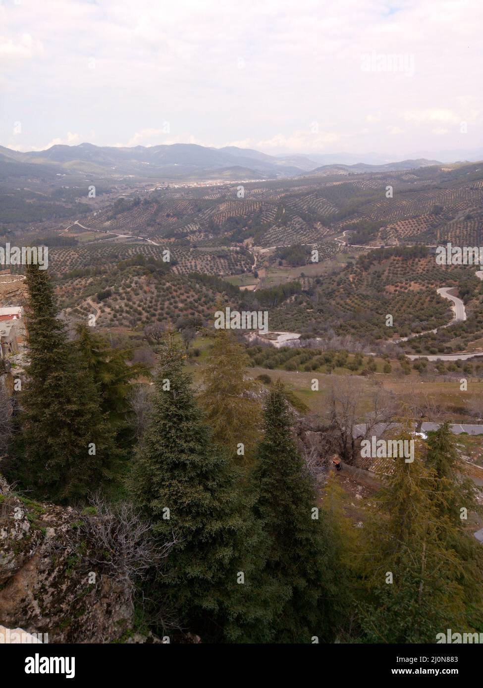 Beautiful landscape in Cazorla, Jaen, Andalucia, Spain Stock Photo