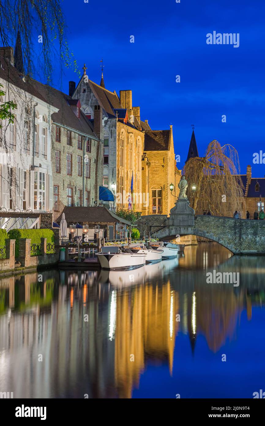 Brugge cityscape - Belgium Stock Photo