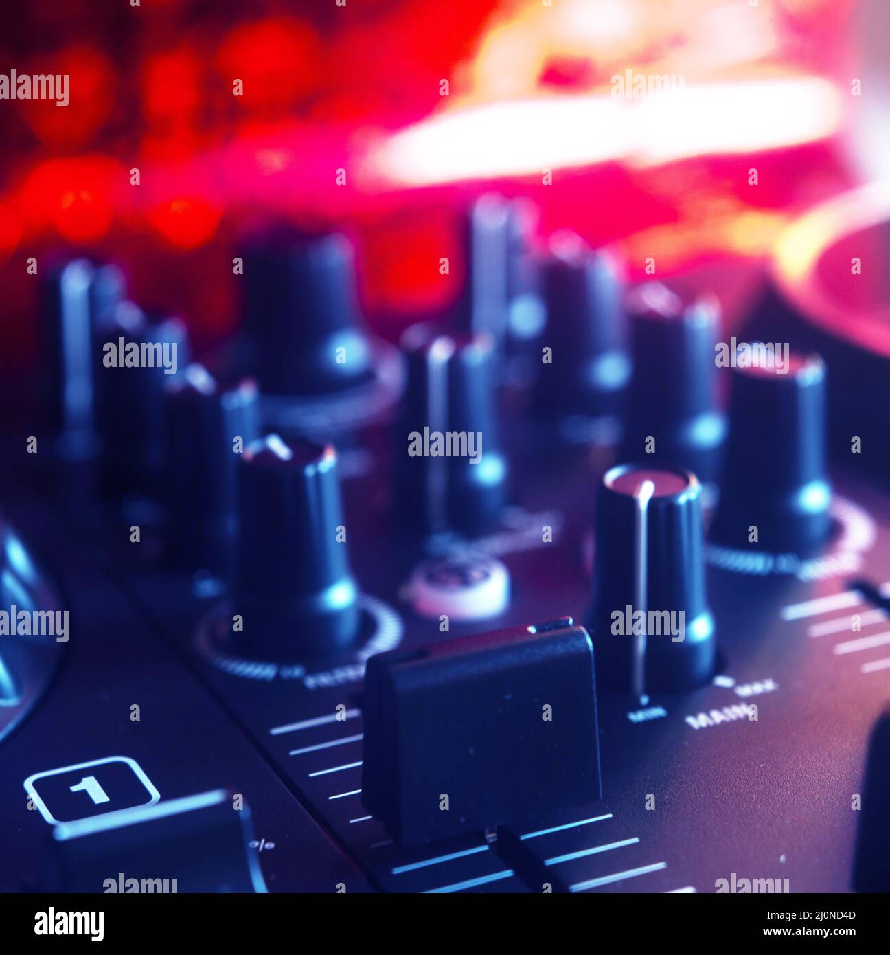 Dj nightclub deejay party Stock Photo