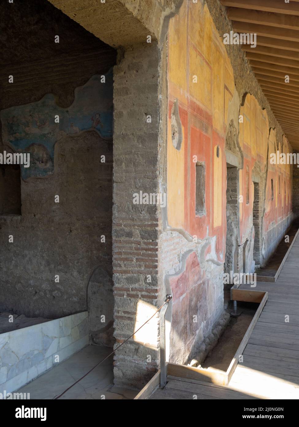 Villa di julia felix hi-res stock photography and images - Alamy