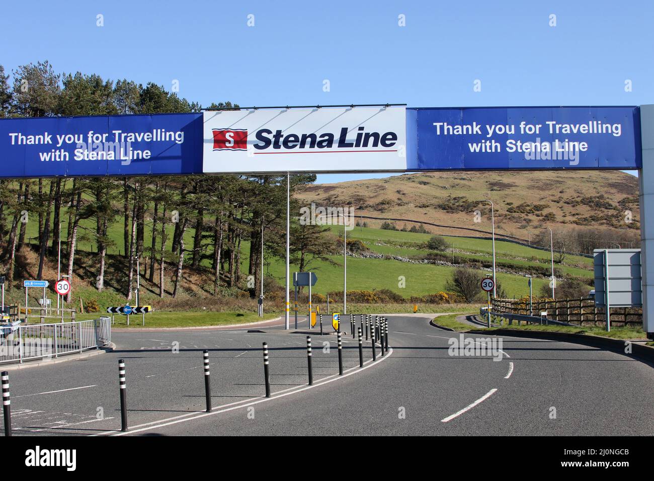 Cairnryan Dumfries And Galloway Scotland UK The Terminal Of Stena cairnryan-dumfries-and-galloway-scotland-uk-the-terminal-of-stena