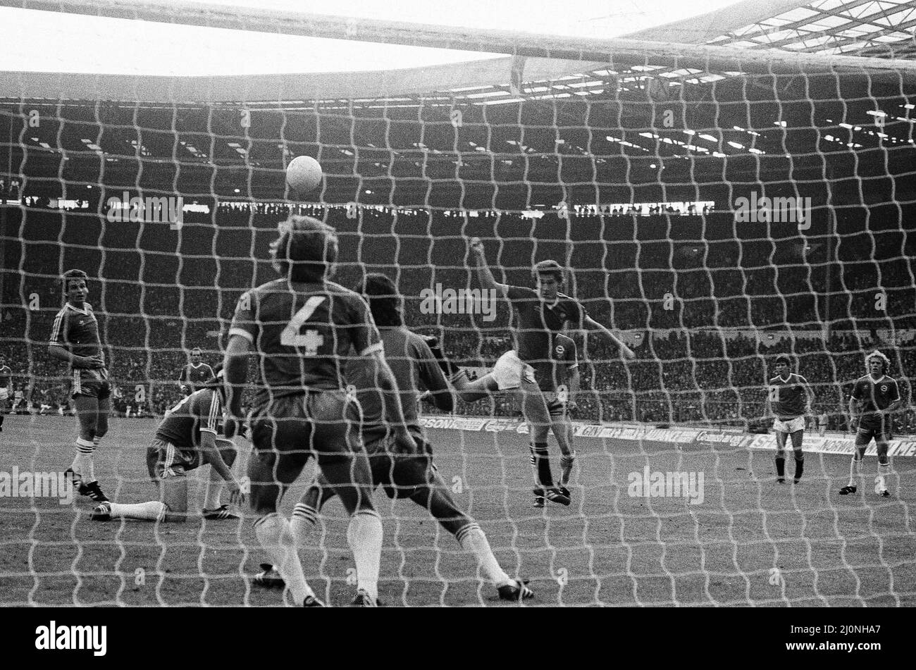 Brighton & Hove Albion 04 Manchester United, 1983 FA Cup Final Replay at Wembley Stadium Brighton & Hove Albion 04 Manchester United, 1983 FA Cup Final Replay at Wembley Stadium
