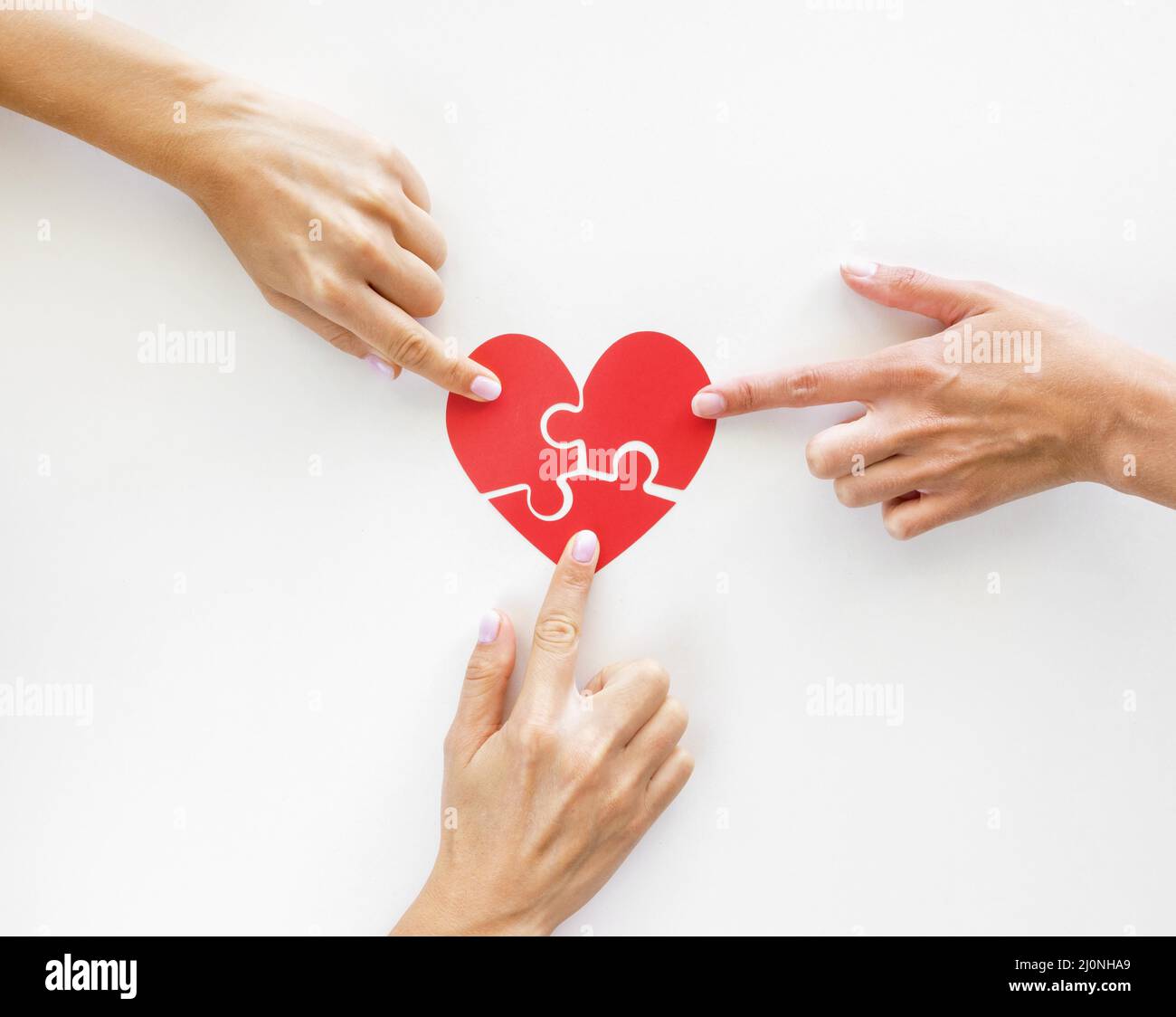Heart touching photo hi-res stock photography and images - Alamy