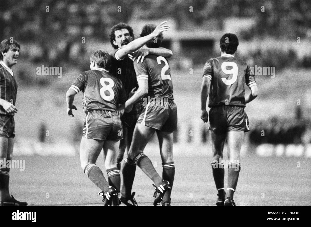 1984 european cup final stadio Black and White Stock Photos & Images