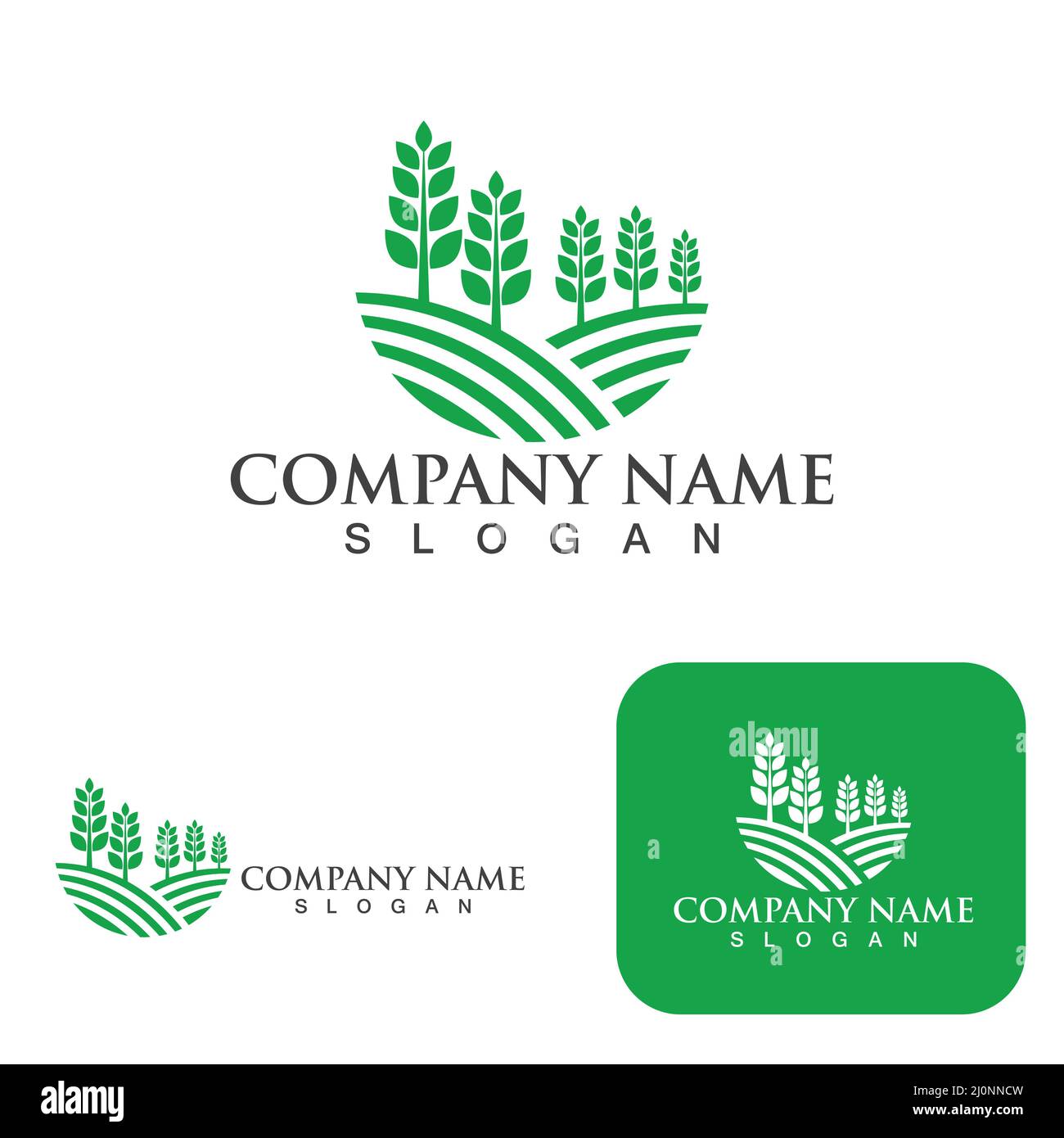 Tea garden logo and symbol vector Stock Vector Image & Art Alamy