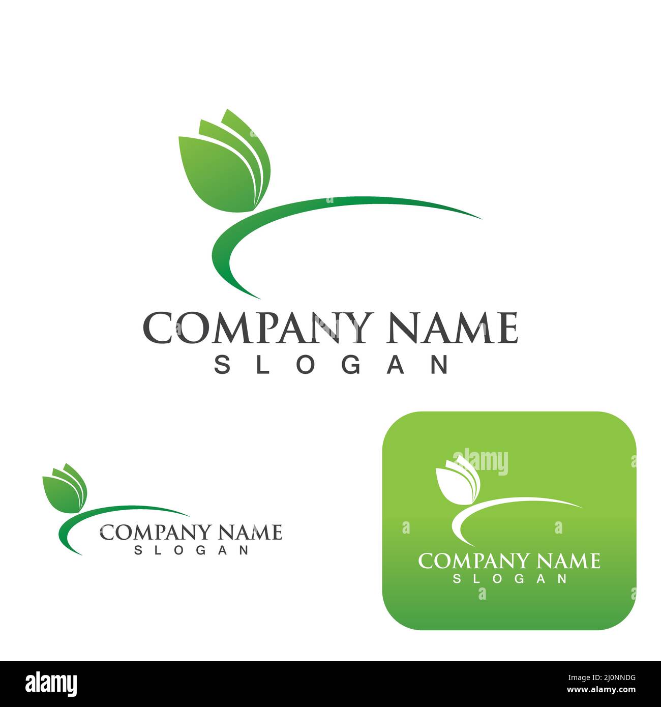 Tea garden logo and symbol vector Stock Vector Image & Art Alamy