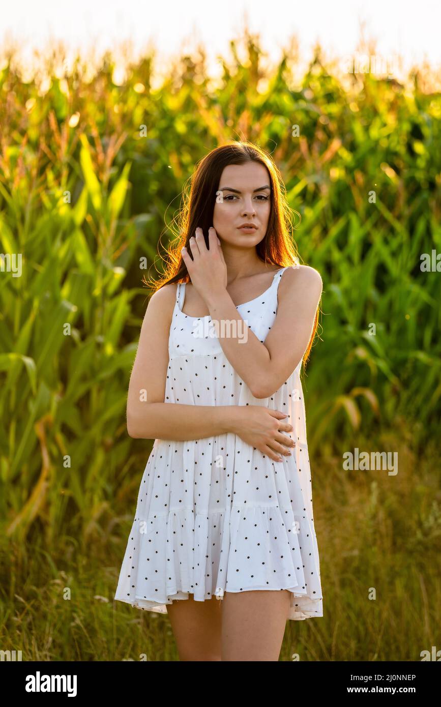 Beautiful women in dress hi-res stock photography and images - Alamy