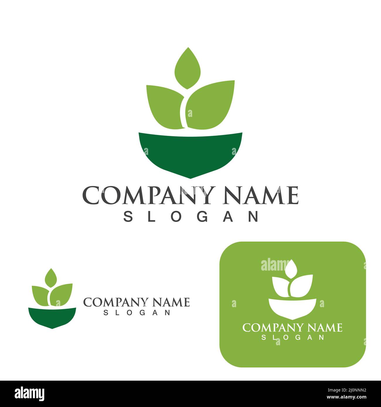 Tea garden logo and symbol vector Stock Vector Image & Art Alamy