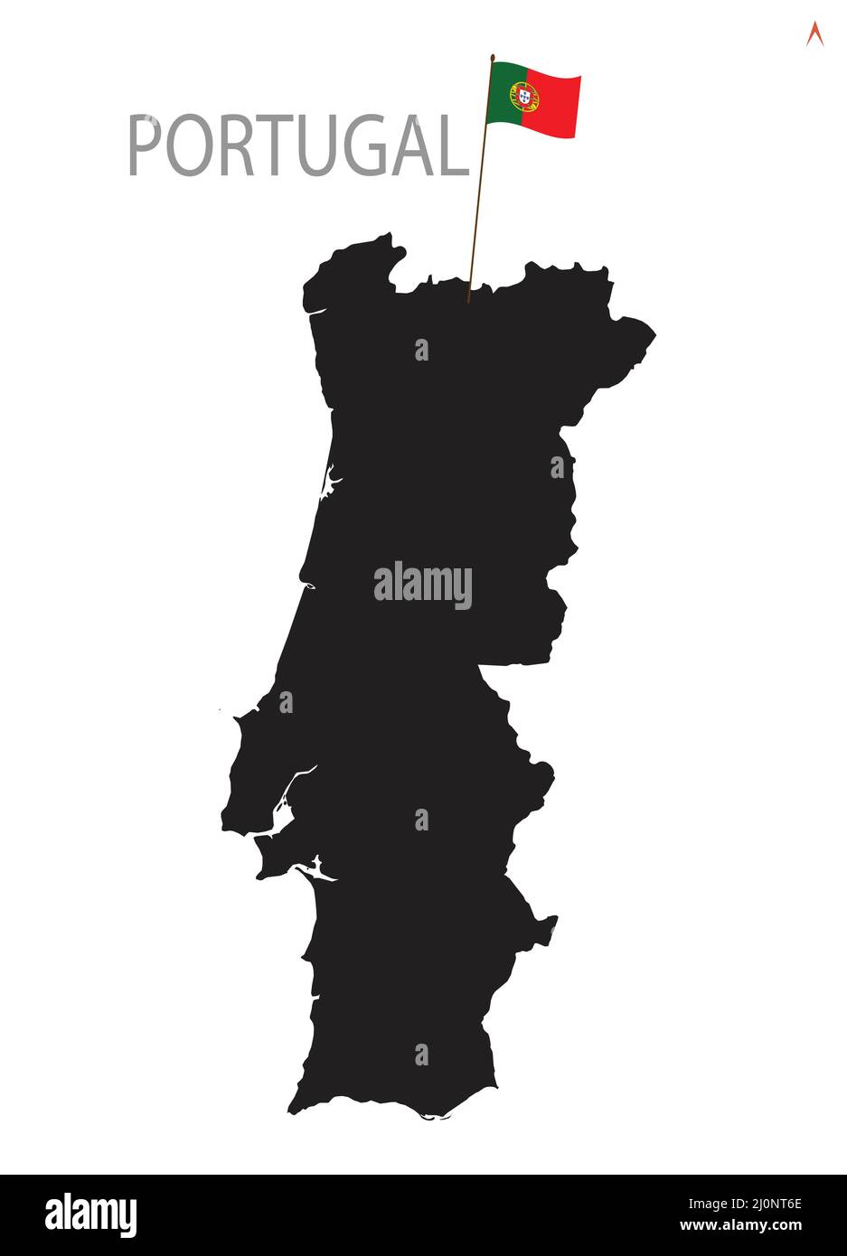 Vector Map Portugal Districts Autonomous Regions Subdivided Municipalities  Each Region Stock Vector by ©Jktu_21 175841466