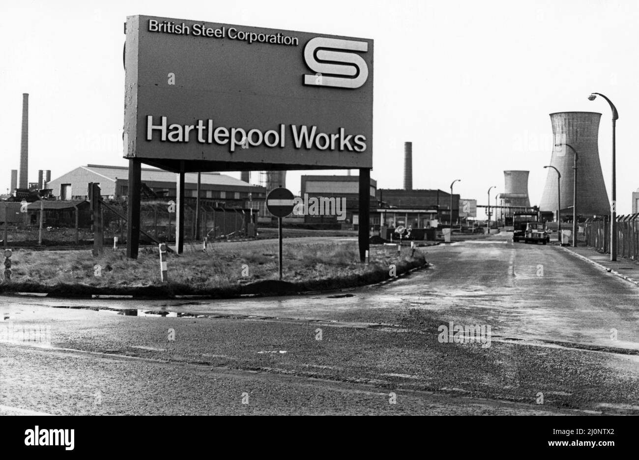British Steel Corporation, Hartlepool Works, 14th January 1983 Stock
