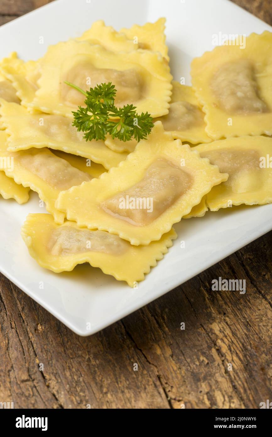 Classic ravioli hi-res stock photography and images - Alamy