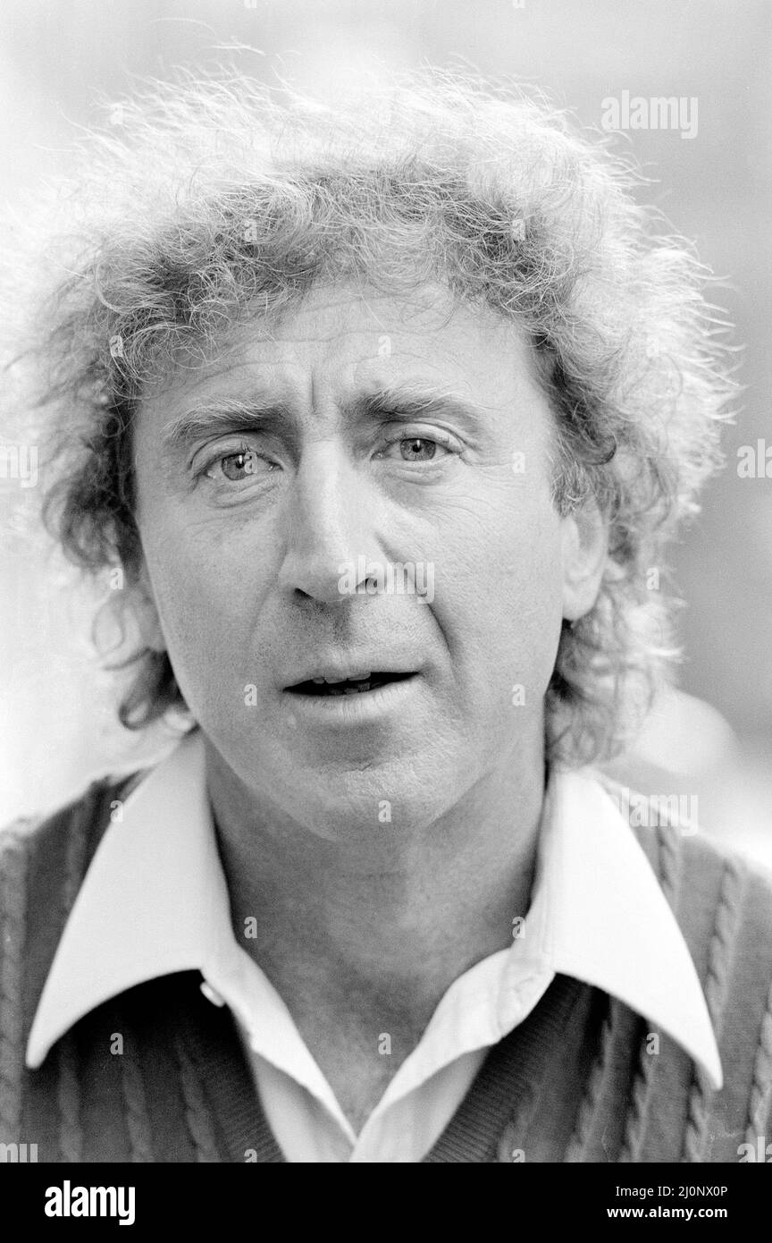 Gene wilder 1984 Black and White Stock Photos & Images Alamy