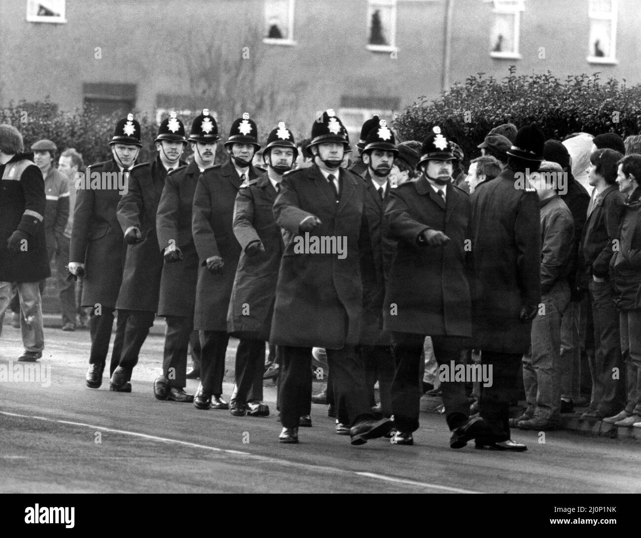 The National Miners Strike 1984 Police and pickets - unknown details ...