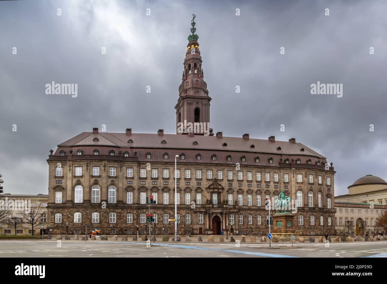 Christiansborg Palace, Copenhagen, Denmark Stock Photo