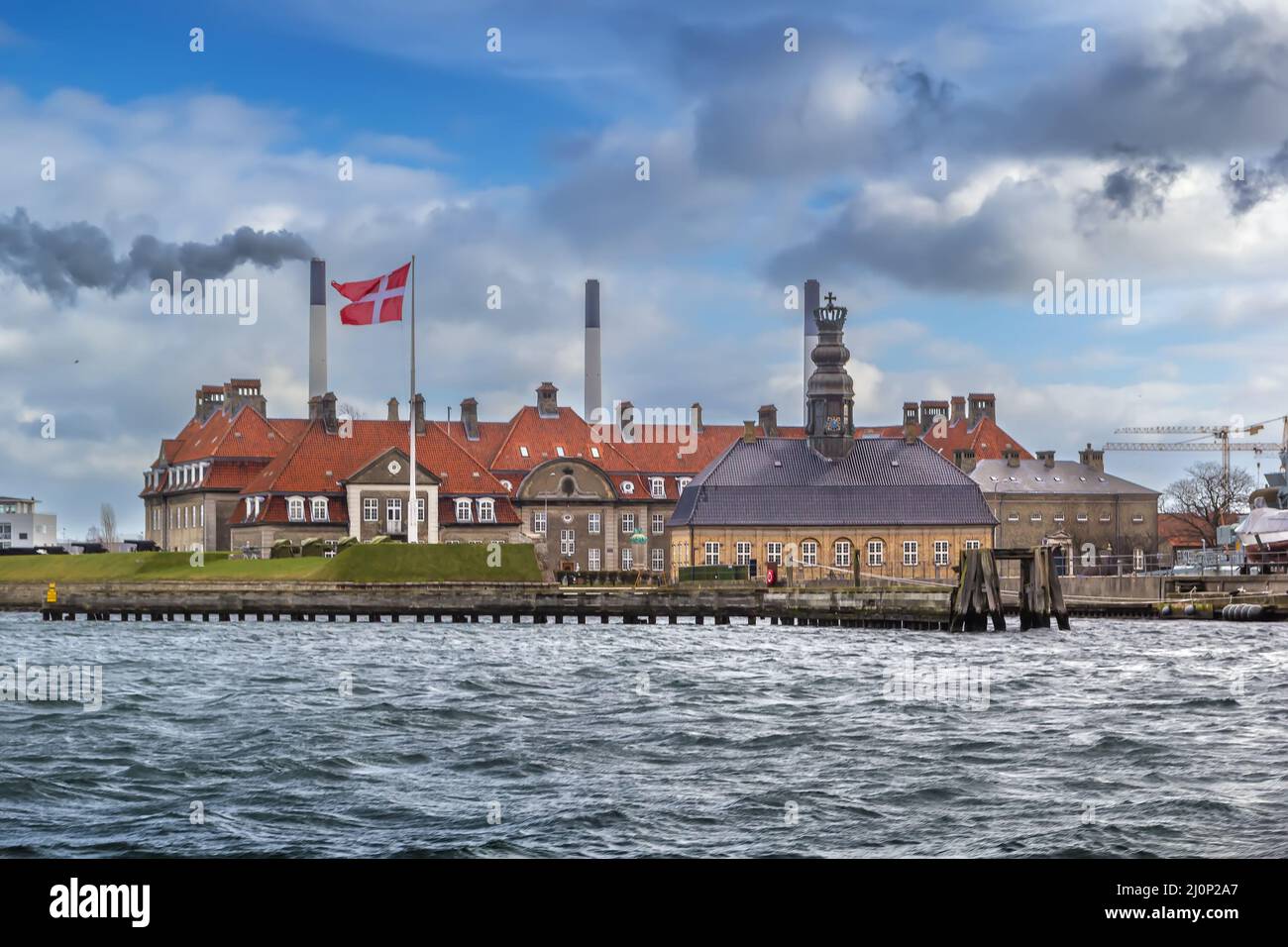 Royal Danish Naval Academy, Copenhagen, Denmark Stock Photo