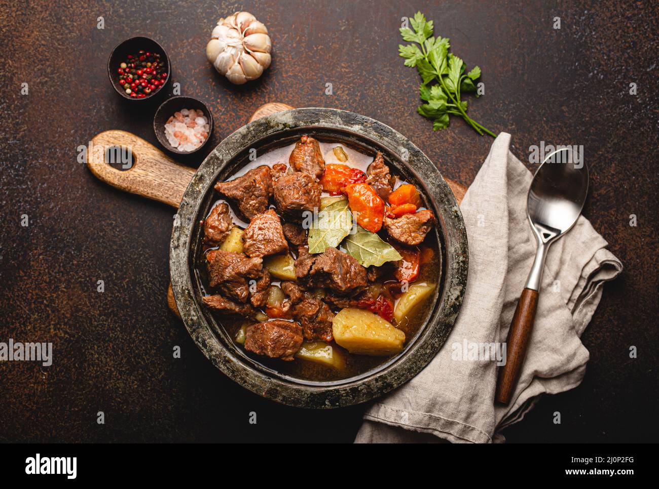 Meat with gravy hires stock photography and images Alamy
