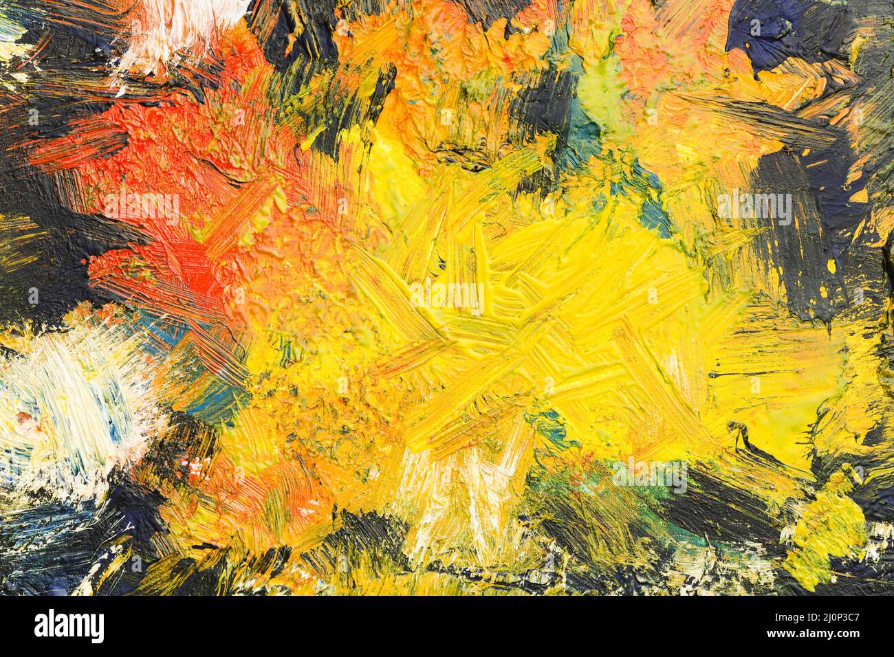Top view artistic copy space abstract painting. High quality and ...