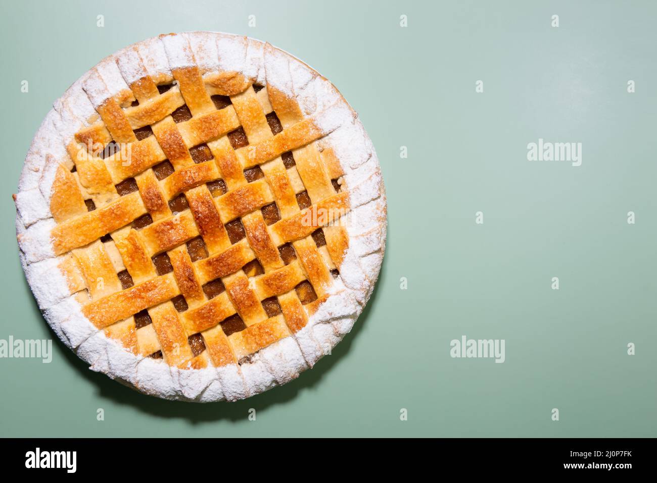 Tradition american apple pie Stock Photo