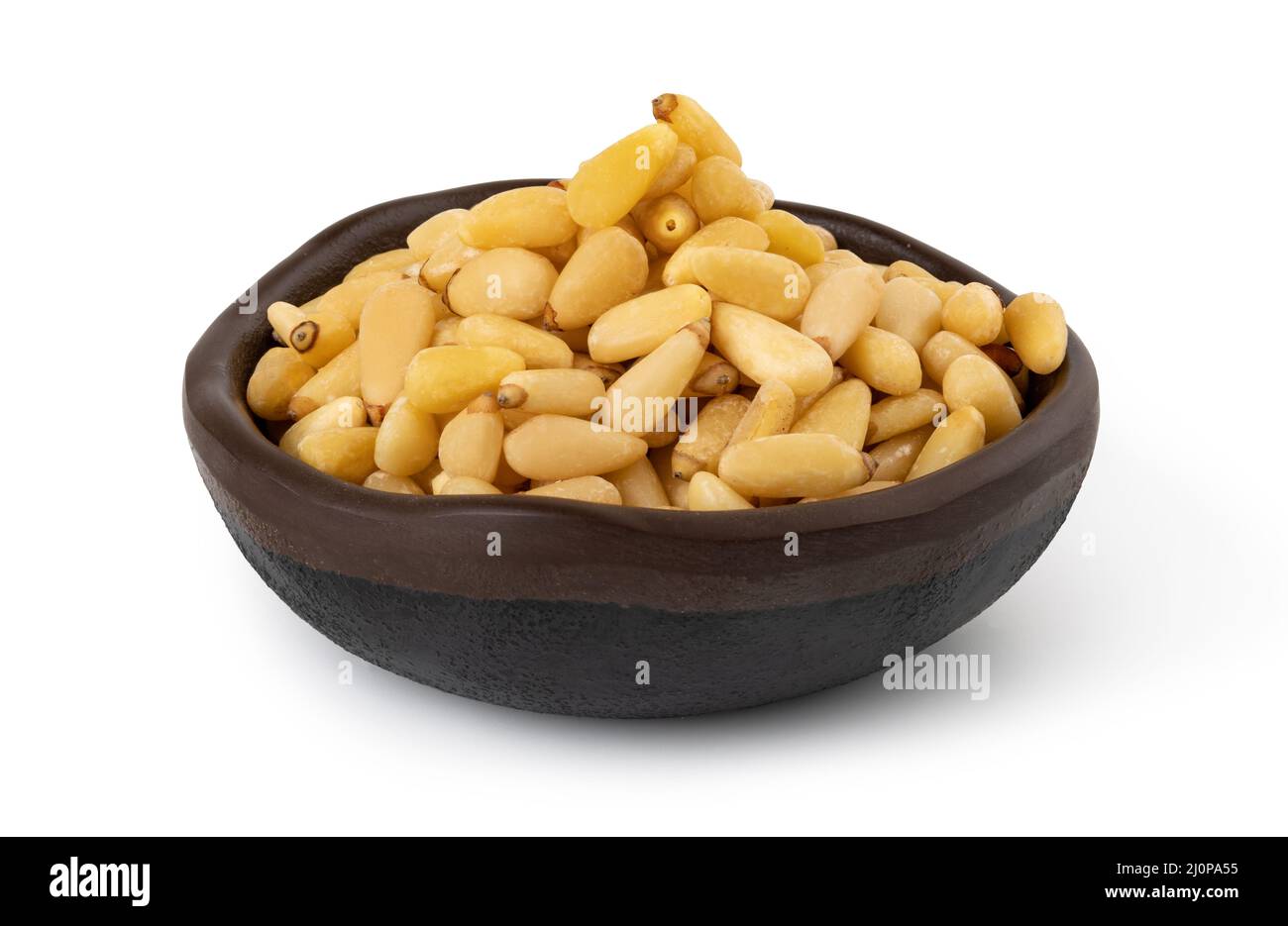 Pine nuts Stock Photo