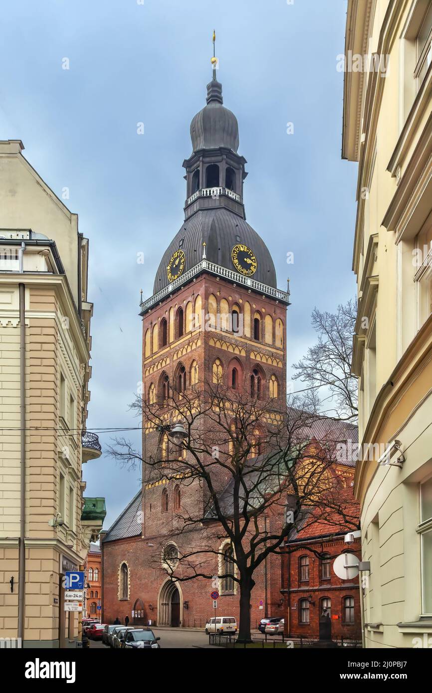 Riga Cathedral, Latvia Stock Photo