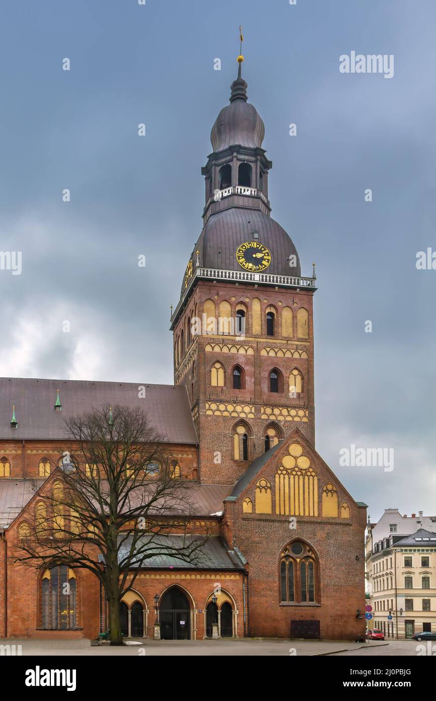 Riga Cathedral, Latvia Stock Photo