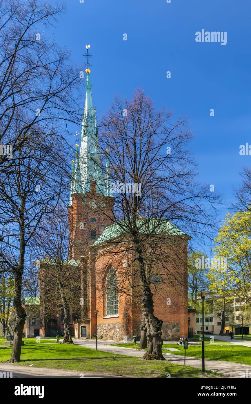 Klara Church, Stockholmm, Sweden Stock Photo