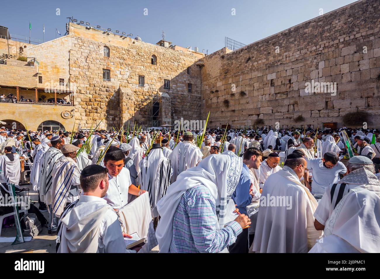 Touching ceremony at the Western Wall Stock Photo Alamy