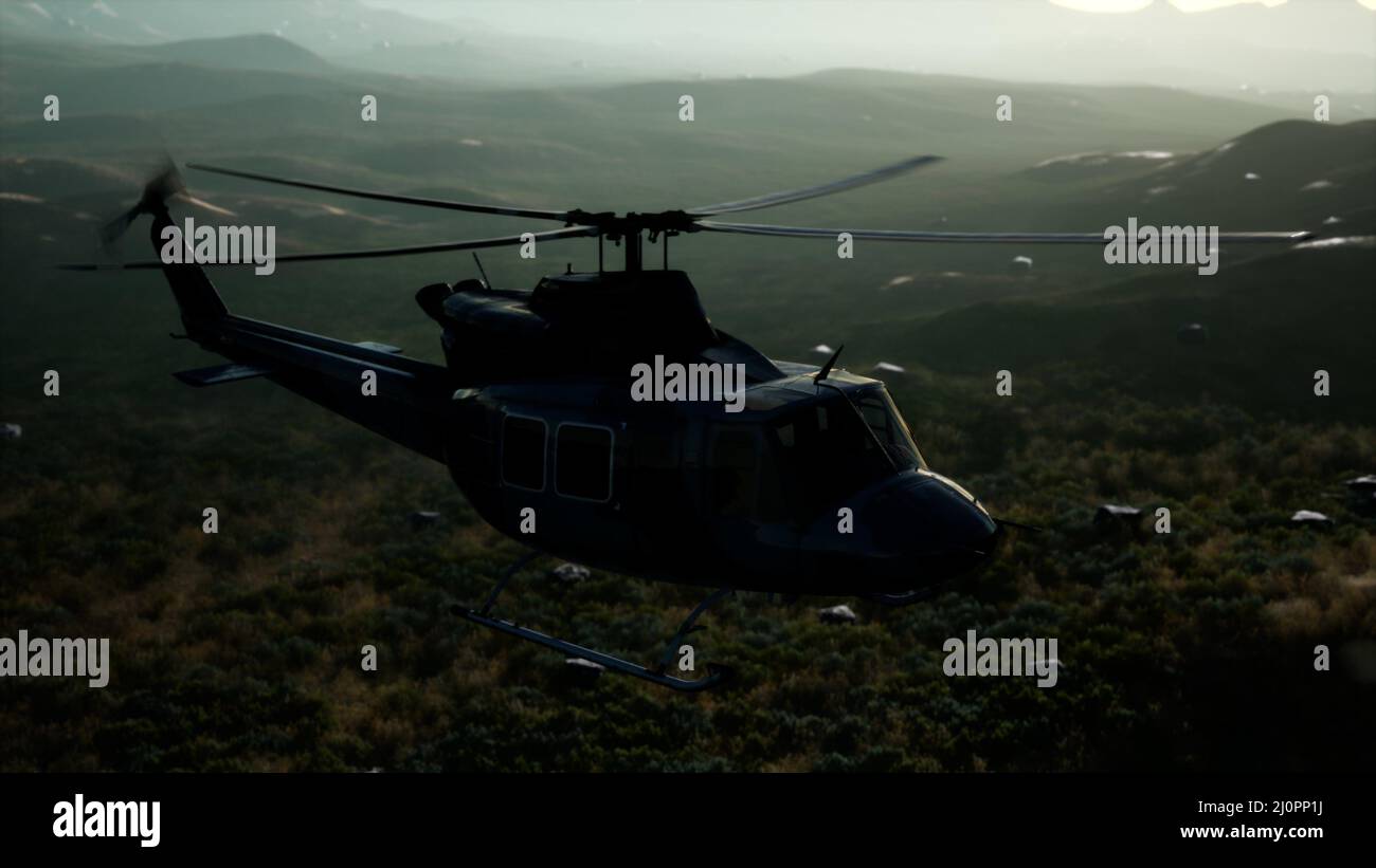 Vietnam war attack helicopter hi-res stock photography and images - Alamy