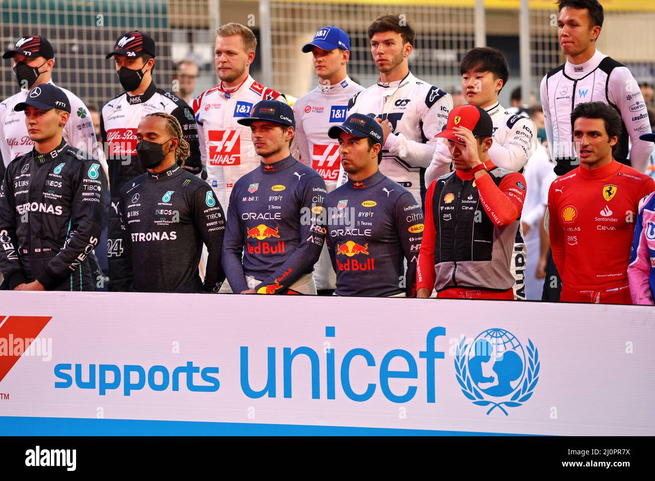 Bahrain Racing Grid Formula 1 grid 2022 hi-res stock photography and images - Alamy