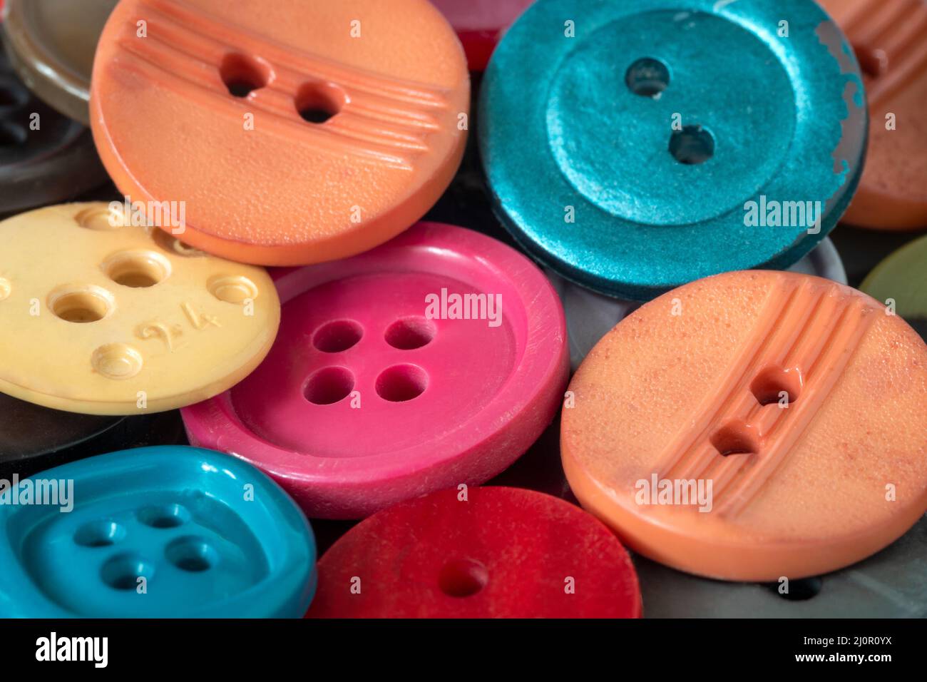 Pile of vintage buttons Stock Photo Alamy