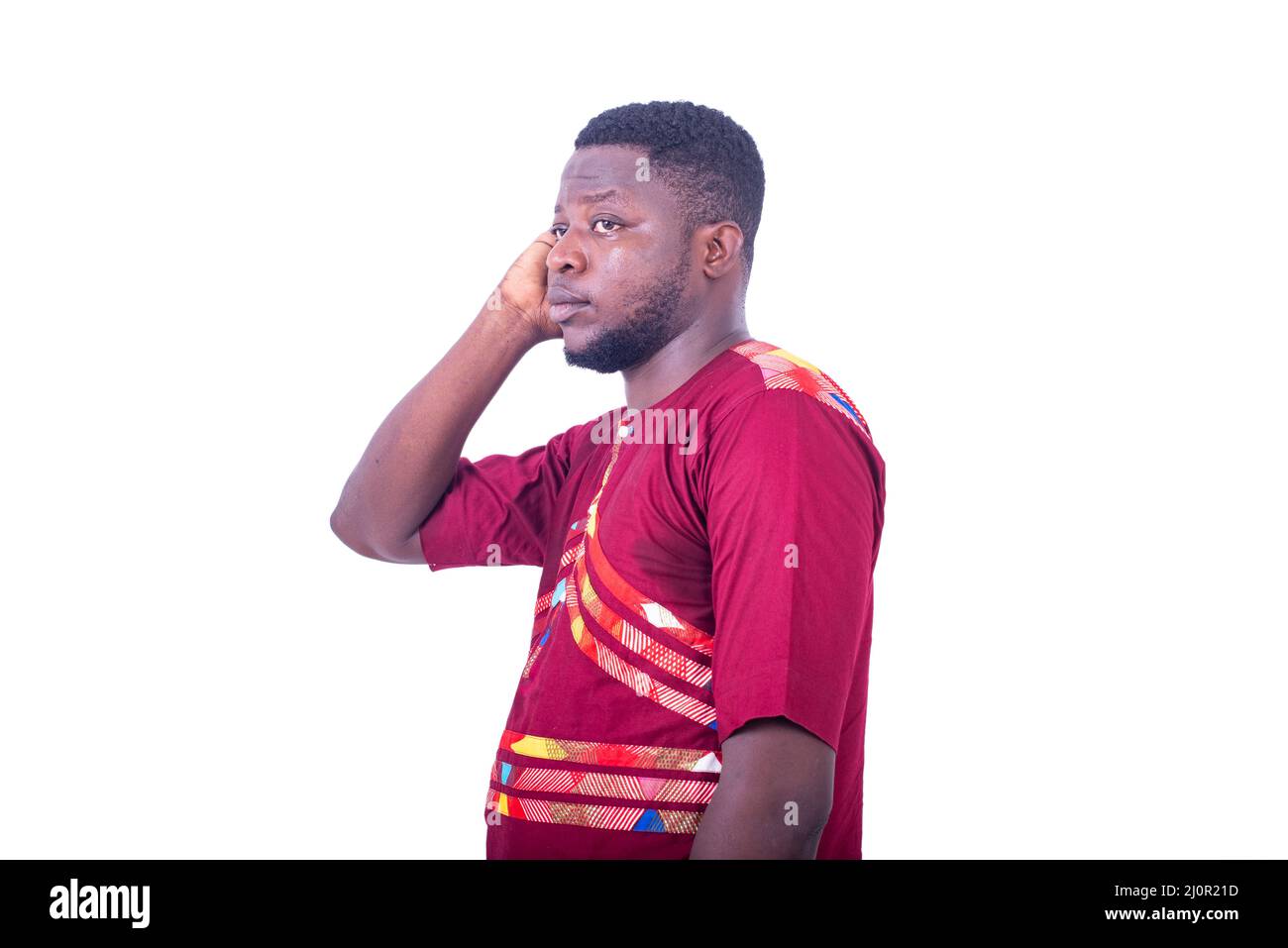 Profile wearing african american abidjan hi-res stock photography and ...