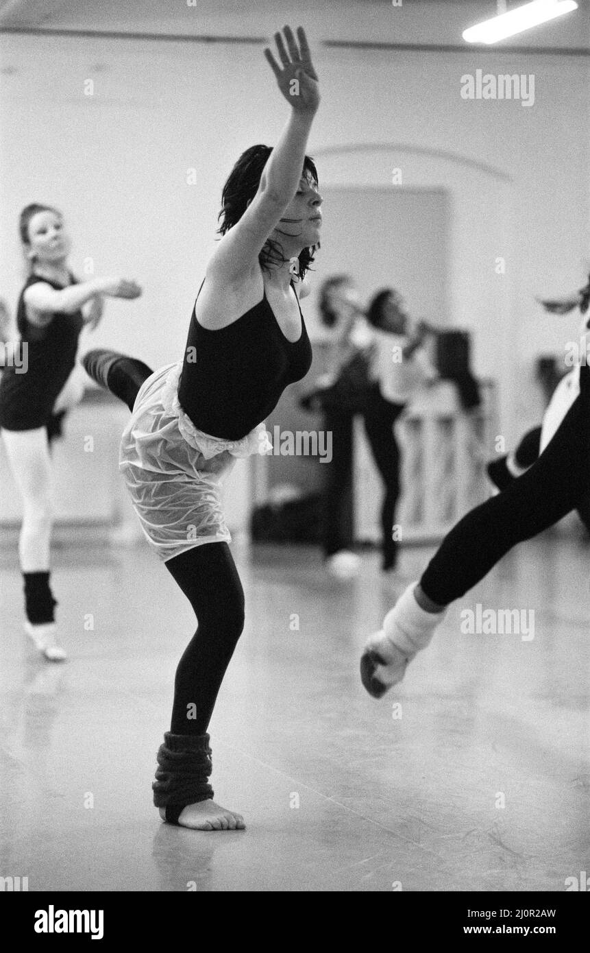 Pineapple Dance Studios, Covent Garden, London. 11th January 1983 Stock