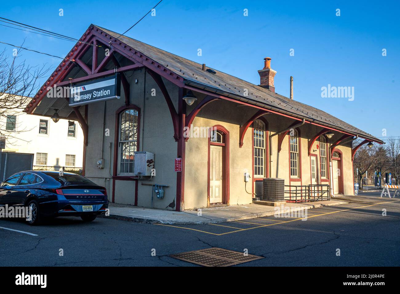 Ramsey, NJ USA Mar. 19, 2022 Three quarter view of New Jersey