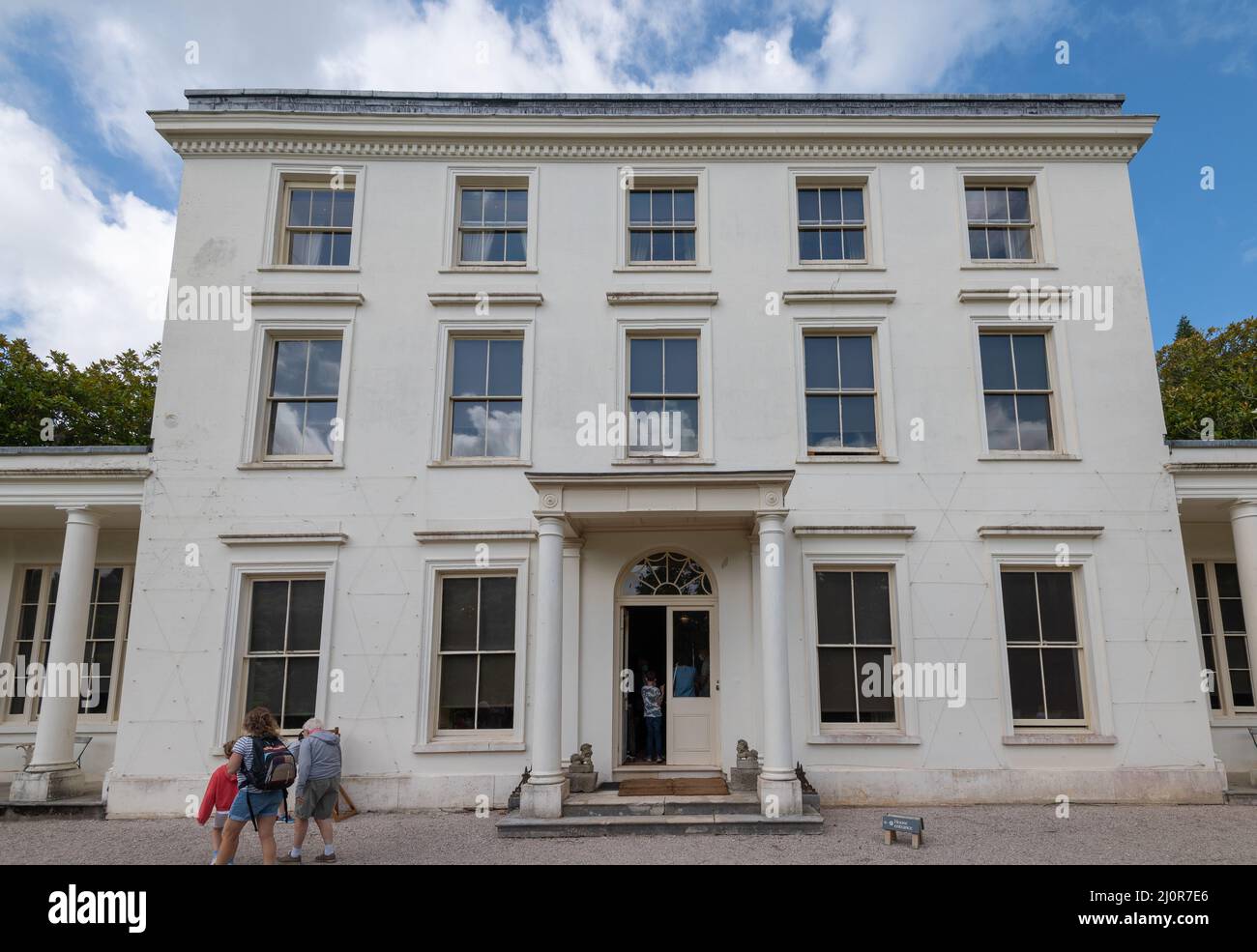 08062021. Devon, UK. Agatha Christie's Greenway House. Former holiday