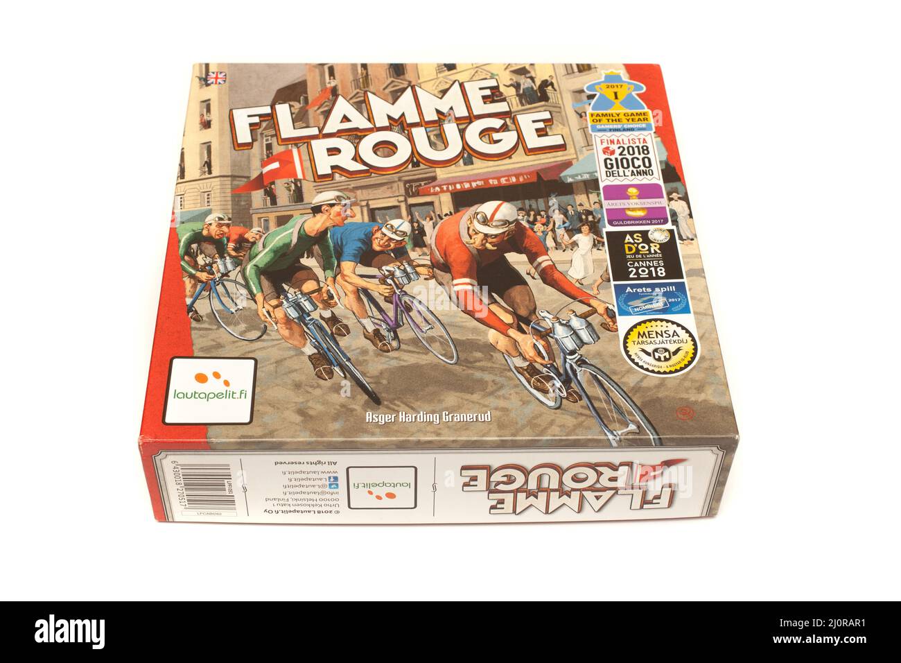 The board game Flamme Rouge Stock Photo