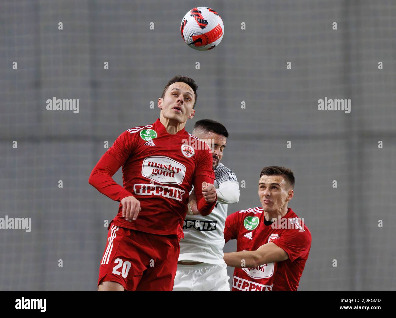 BUDAPEST, HUNGARY - MARCH 6: Claudiu Bumba of Kisvarda Master Good