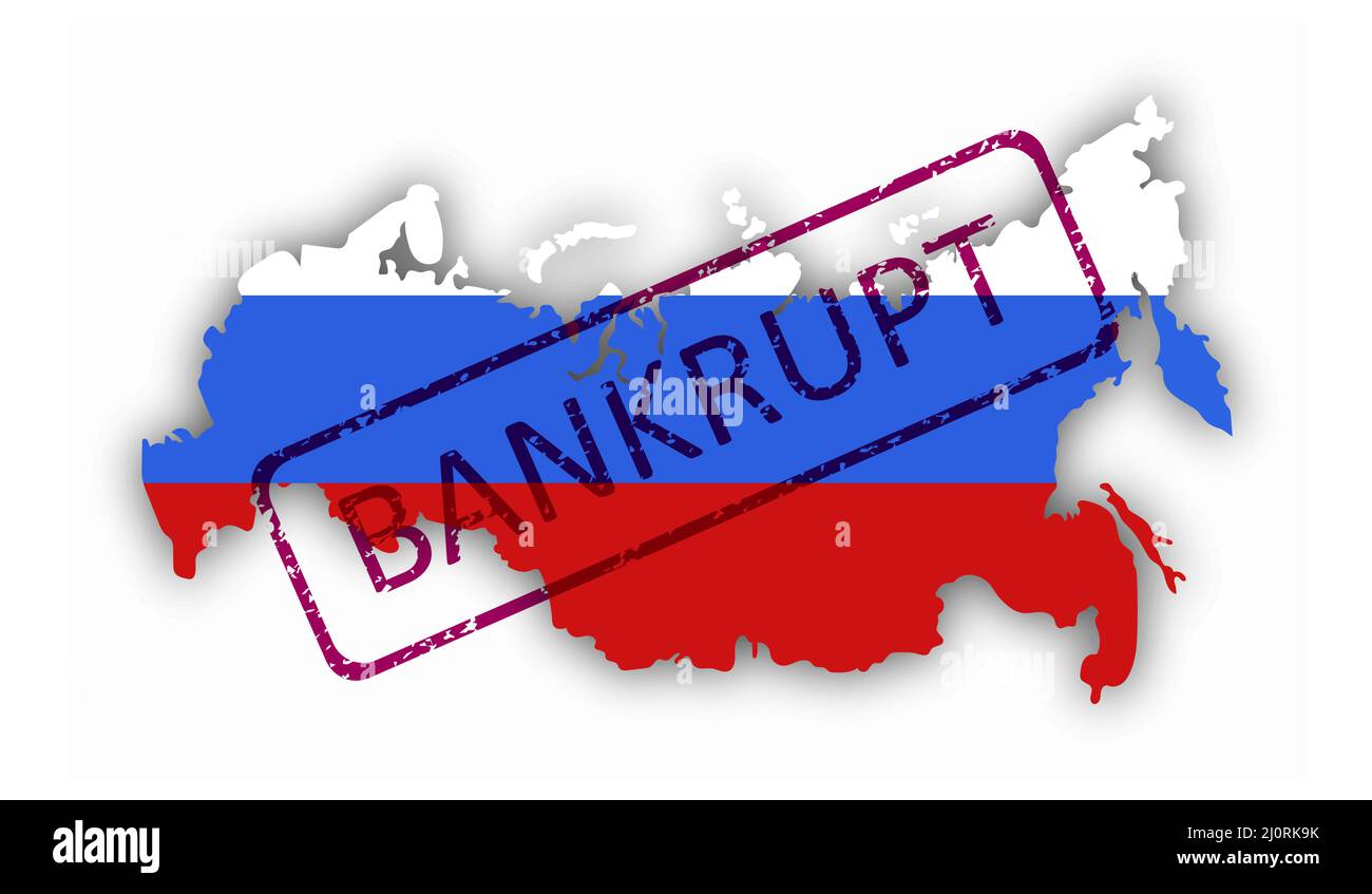 Russia flag map. Country outline with national flag Stock Photo by  ©InkDropCreative 367915710