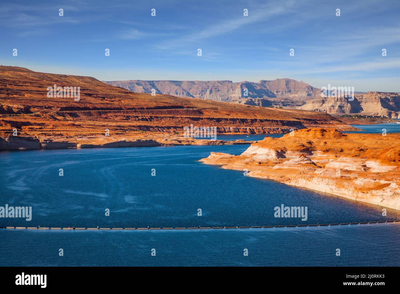The largest reservoir in the United States Stock Photo Alamy