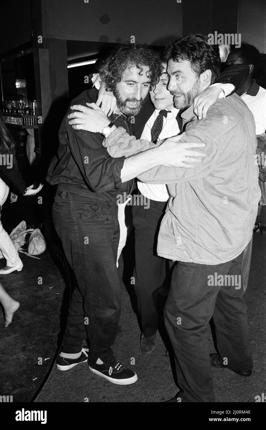 Various VIP's including Wayne Sleep and Jeff Banks at the Embassy Club. September 1983. Stock Photo