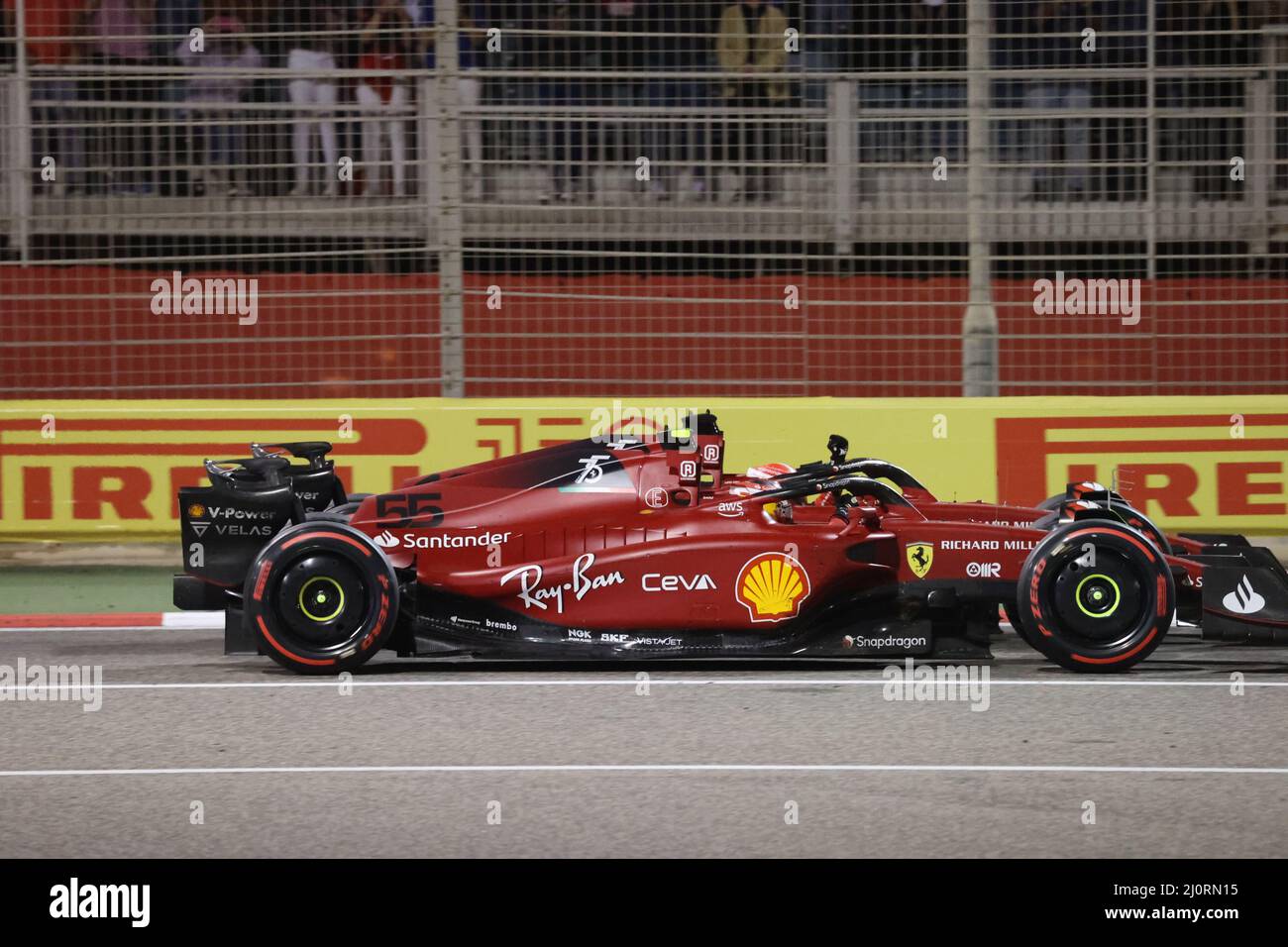 Sakhir, Bahrain. 20th Mar, 2022. LECLERC Charles (mco), Scuderia