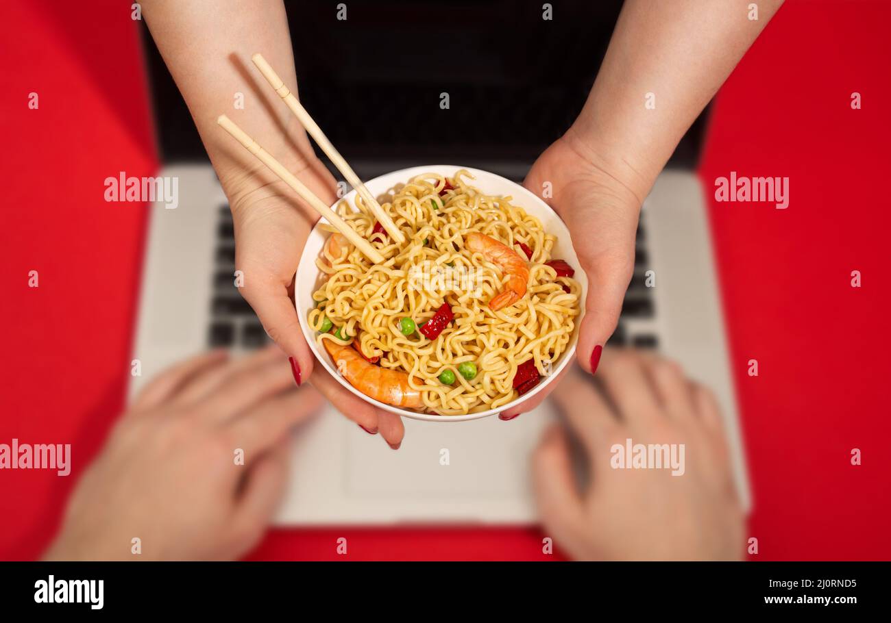 Asia food delivery hires stock photography and images Alamy