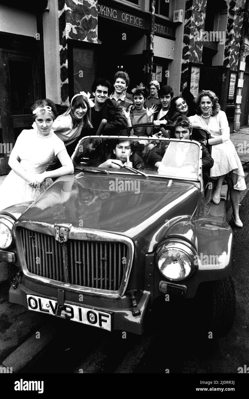Newcastle University students on a photo call outside the New Tyne