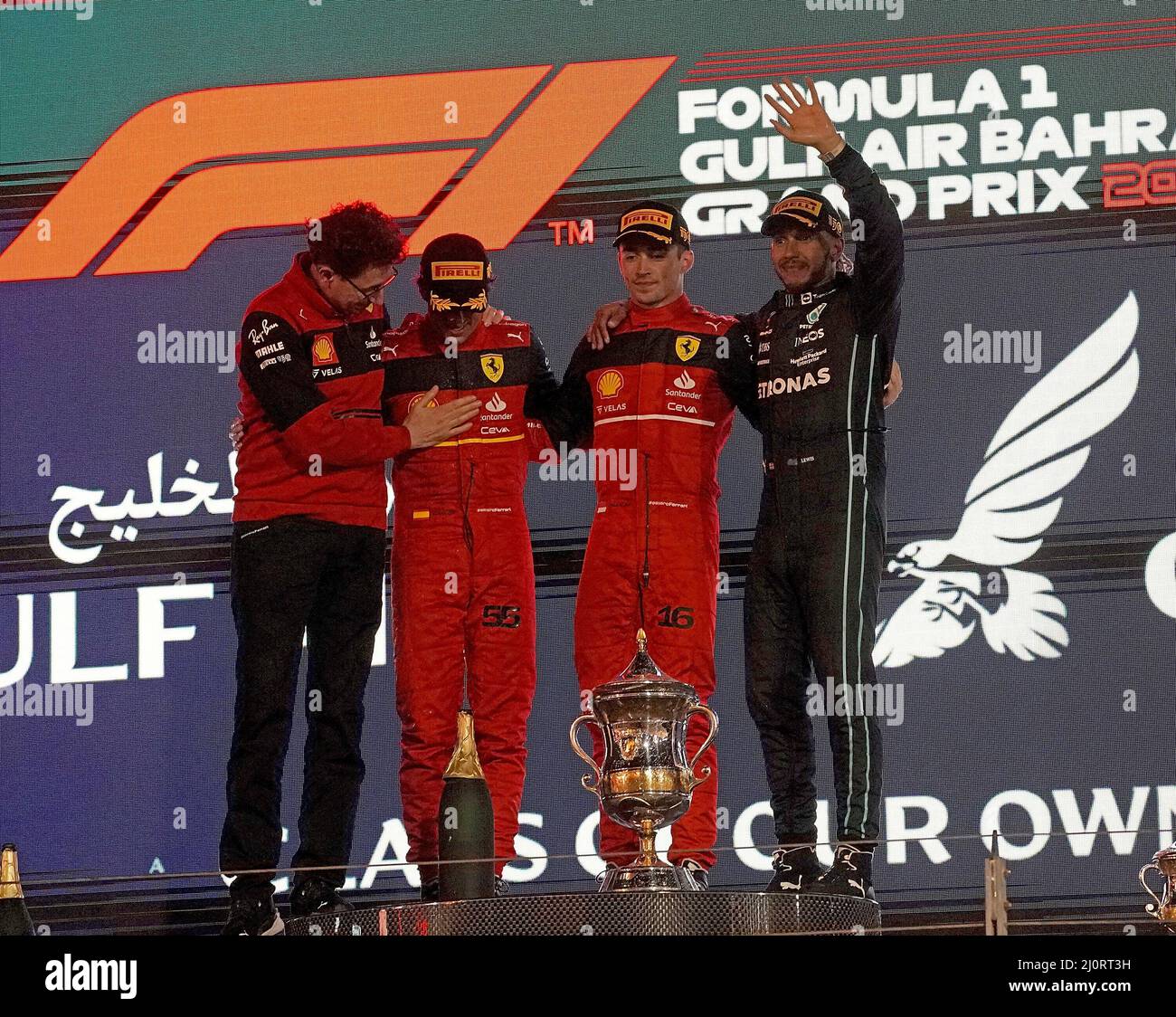 Sakhir, Bahrain. 20th Mar, 2022. LECLERC Charles (mco), Scuderia