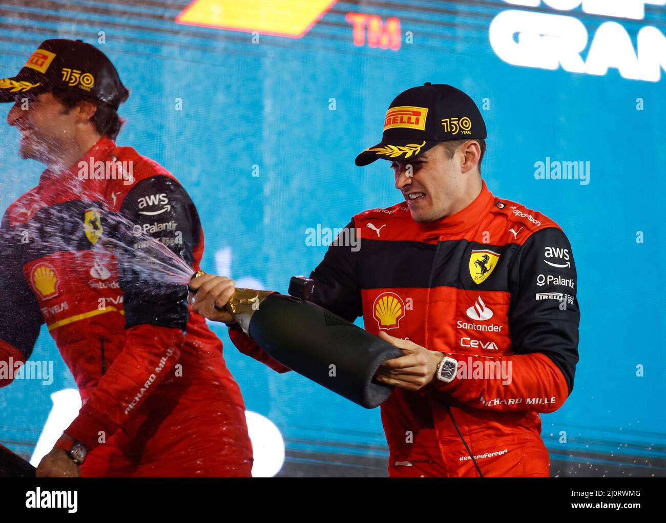 Sakhir, Bahrain. 20th Mar, 2022. LECLERC Charles (mco), Scuderia