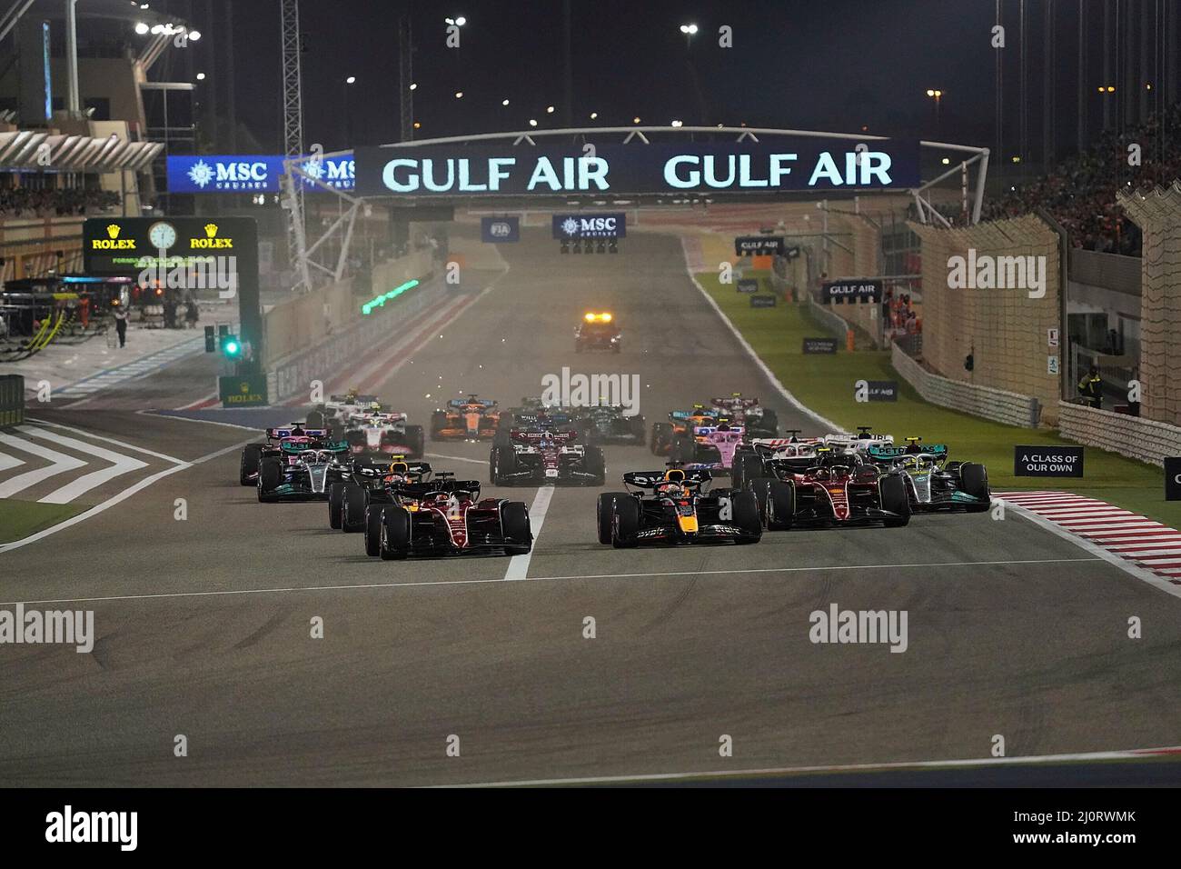 Sakhir, Bahrain. 20th Mar, 2022. LECLERC Charles (mco), Scuderia